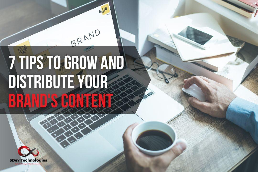Grow you Brand's content