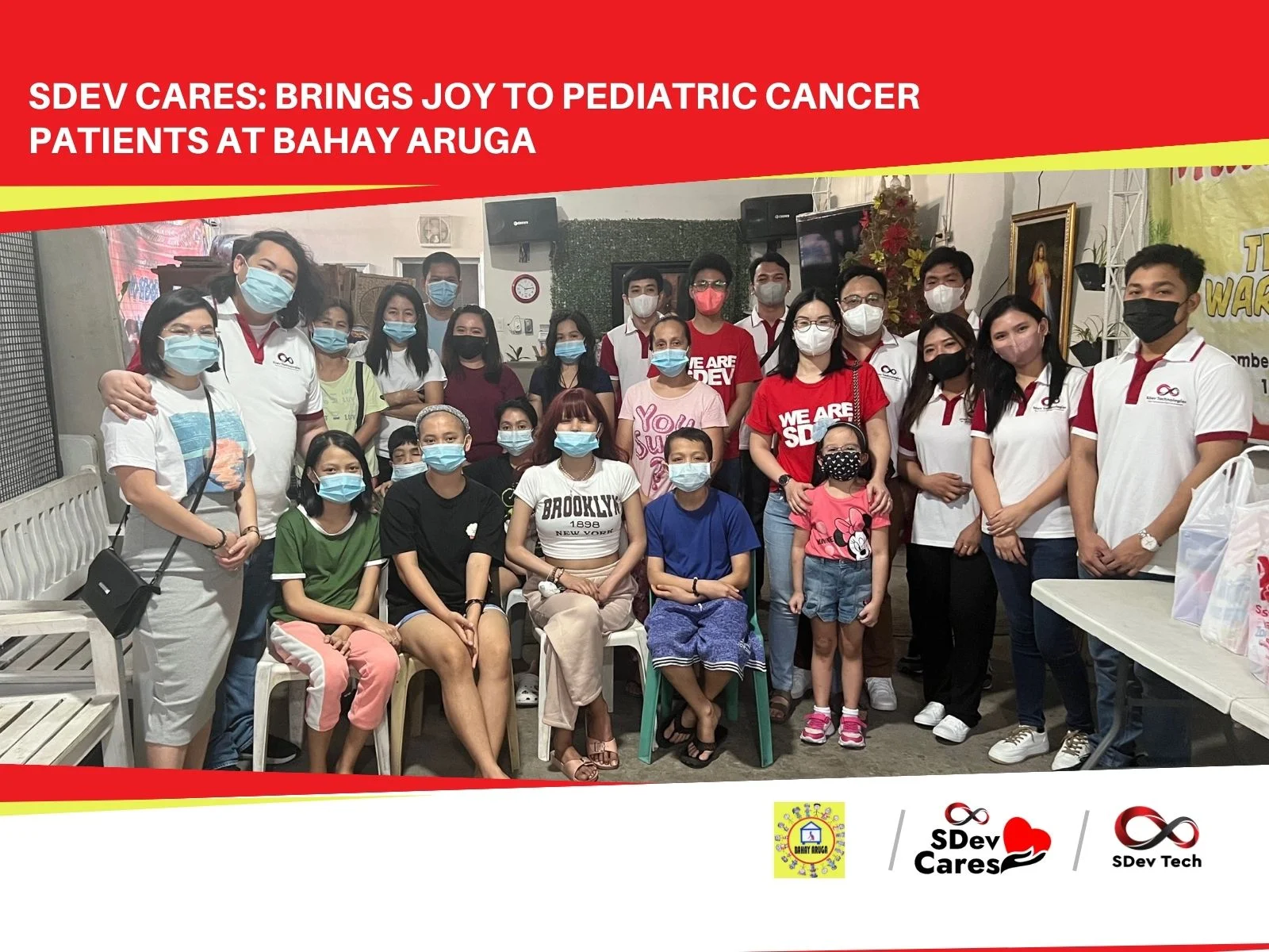 SDev Cares Brings Joy to Pediatric Cancer Patients at Bahay Aruga 1