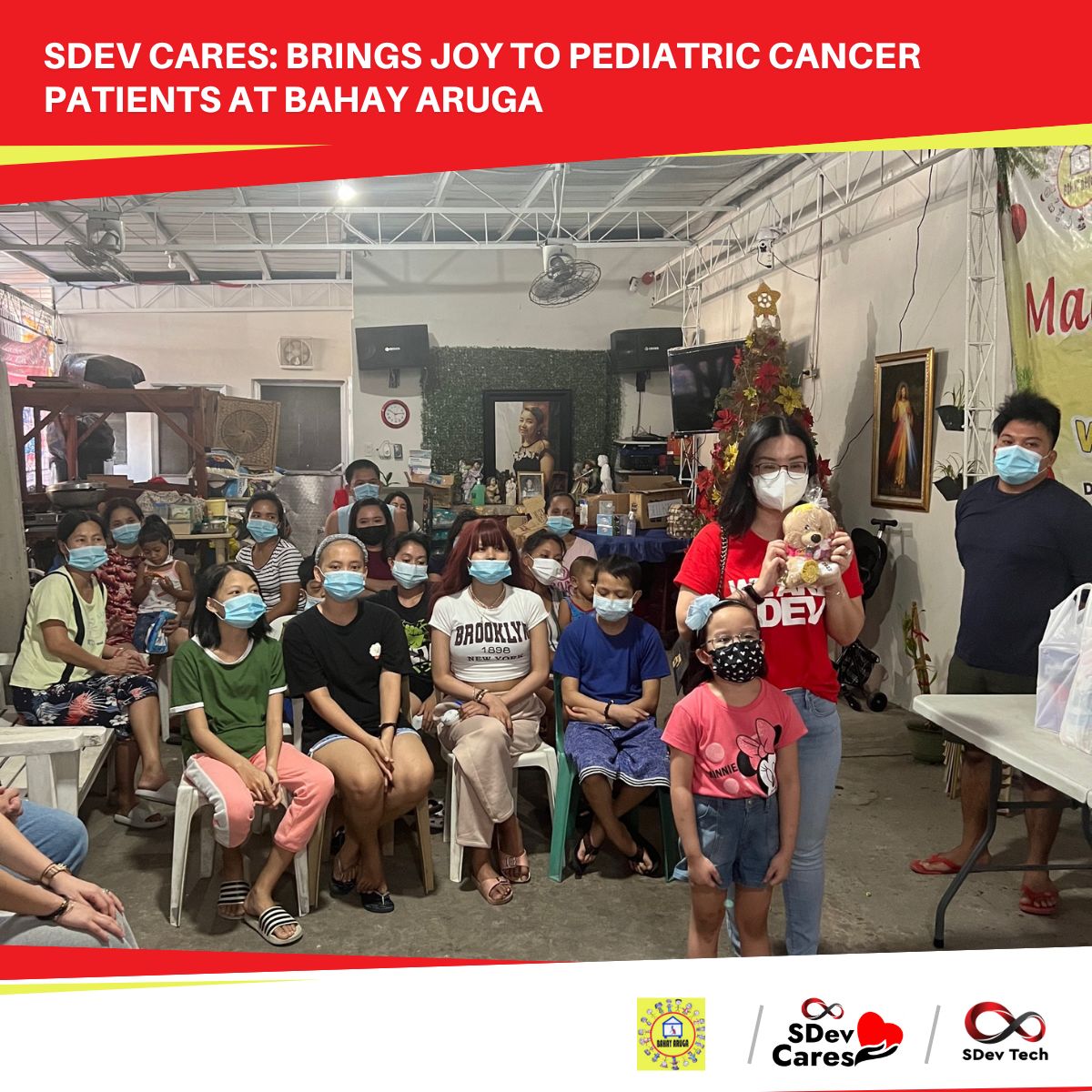 SDev Cares Brings Joy to Pediatric Cancer Patients at Bahay Aruga 2